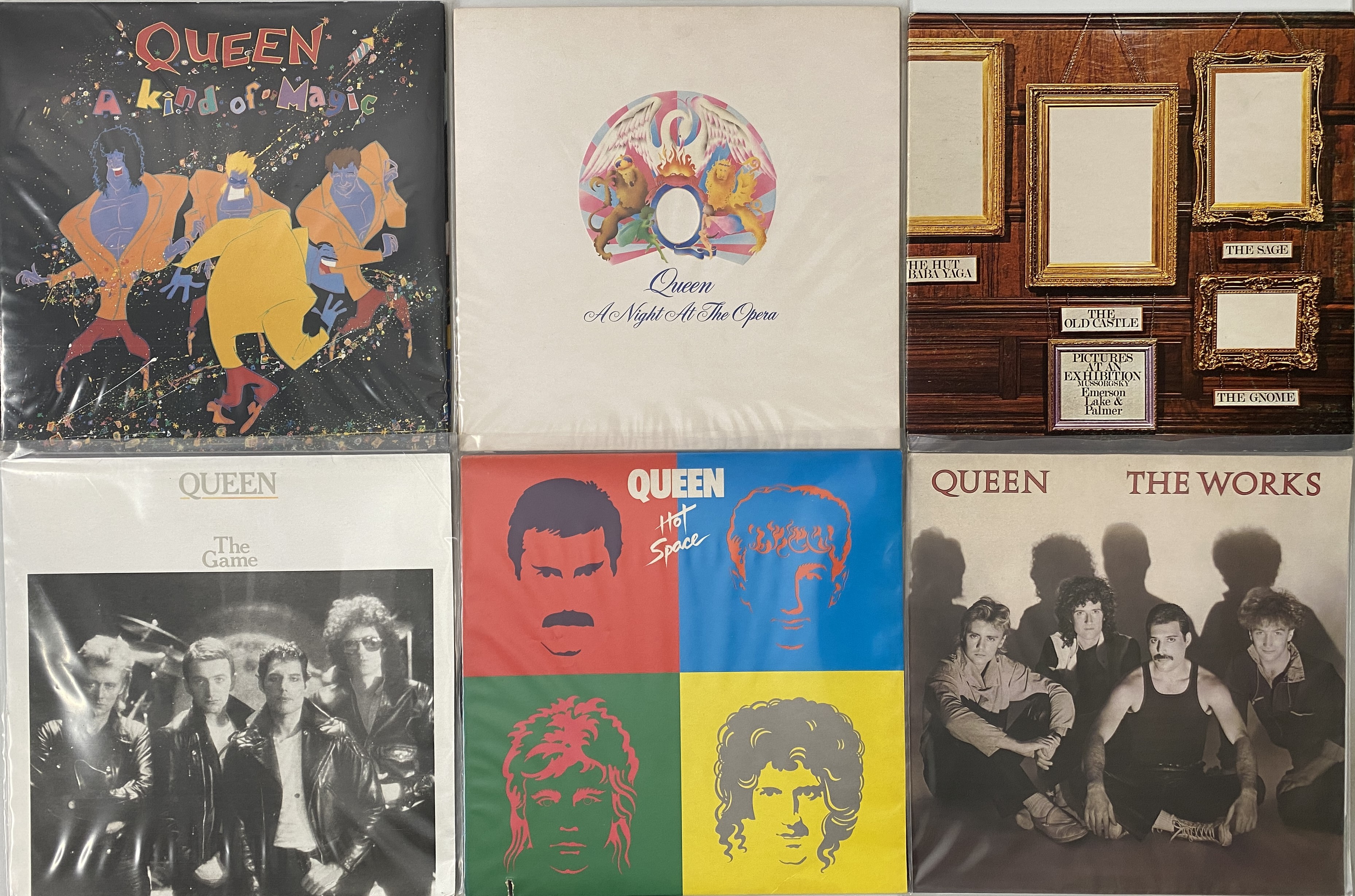 Lot 1038 - QUEEN/ ROCK ICONS - LP COLLECTION