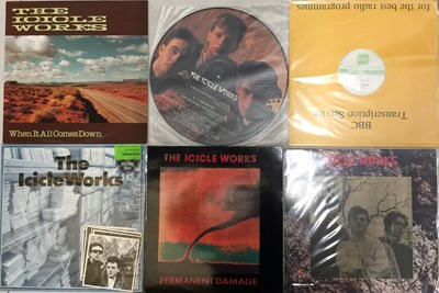 Lot 980 - THE ICICLE WORKS / IAN MCNABB - LPs / 12" / CD COLLECTION