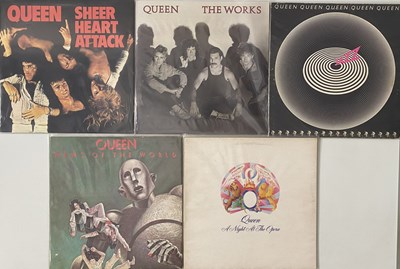 Lot 1043 - QUEEN - LP PRESSINGS