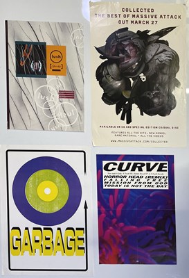 Lot 195 - 90S/00S INDIE/ALT/POP/PUNK PROMO POSTER COLLECTION.