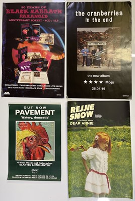 Lot 195 - 90S/00S INDIE/ALT/POP/PUNK PROMO POSTER COLLECTION.