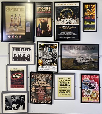 Lot 198 - FRAMED POSTER / ART COLLECTION.