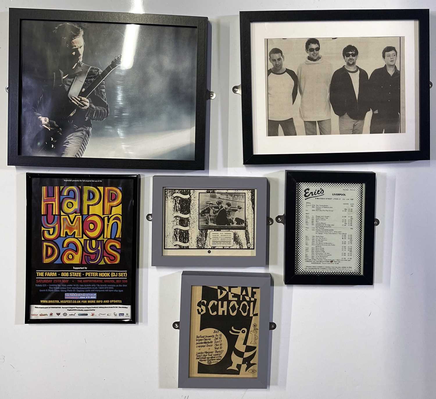 Lot 198 FRAMED POSTER / ART COLLECTION.