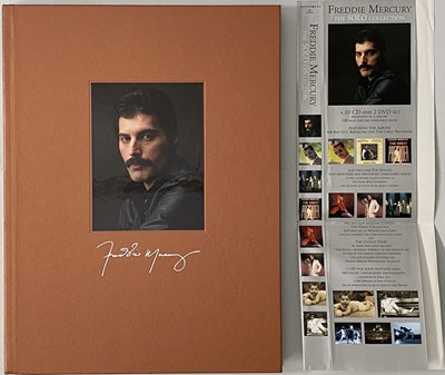 Lot 1052 - FREDDIE MERCURY - THE SOLO COLLECTION (2000 CD/DVD BOX SET - PARLOPHONE 527 9640)