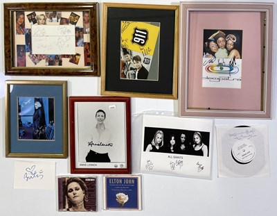 Lot 291 - POP AUTOGRAPHS COLLECTION.