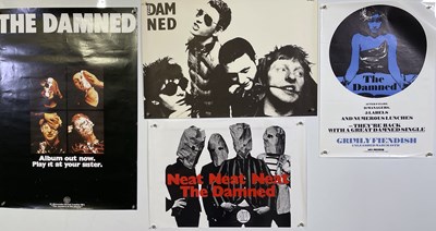 Lot 202 - THE DAMNED - POSTER COLLECTION.