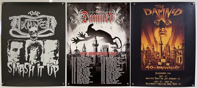 Lot 202 - THE DAMNED - POSTER COLLECTION.