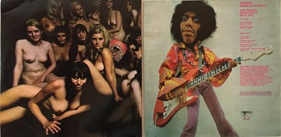 Lot 940 - Jim Hendrix - Electric Ladyland/ Band Of Gypsys LPs