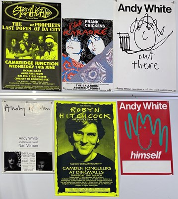 Lot 206 - LARGE COLLECTION OF PROMO / CONCERT POSTERS C 1970S-90S.