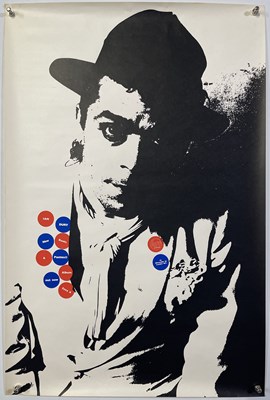 Lot 208 - IAN DURY - NEW BOOTS.. BARNEY BUBBLES DESIGNED PROMOTIONAL POSTER.