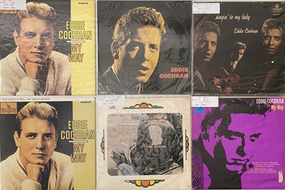 Lot 989 - EDDIE COCHRAN - LP COLLECTION