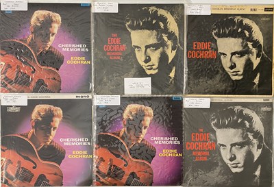 Lot 989 - EDDIE COCHRAN - LP COLLECTION