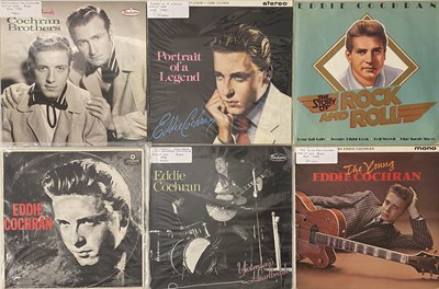 Lot 989 - EDDIE COCHRAN - LP COLLECTION