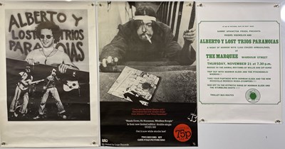 Lot 212 - ALBERTO Y LOS TRIOS PARANOIAS POSTERS.