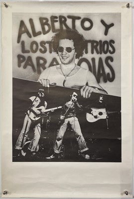 Lot 212 - ALBERTO Y LOS TRIOS PARANOIAS POSTERS.