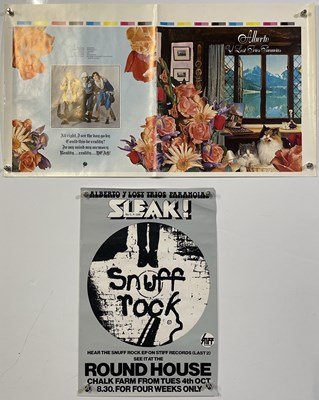Lot 212 - ALBERTO Y LOS TRIOS PARANOIAS POSTERS.
