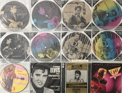 Lot 1063 - EDDIE COCHRAN - 7" COLLECTION