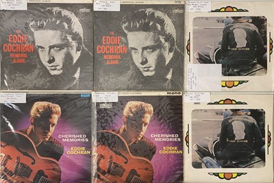 Lot 1064 - EDDIE COCHRAN - LP COLLECTION