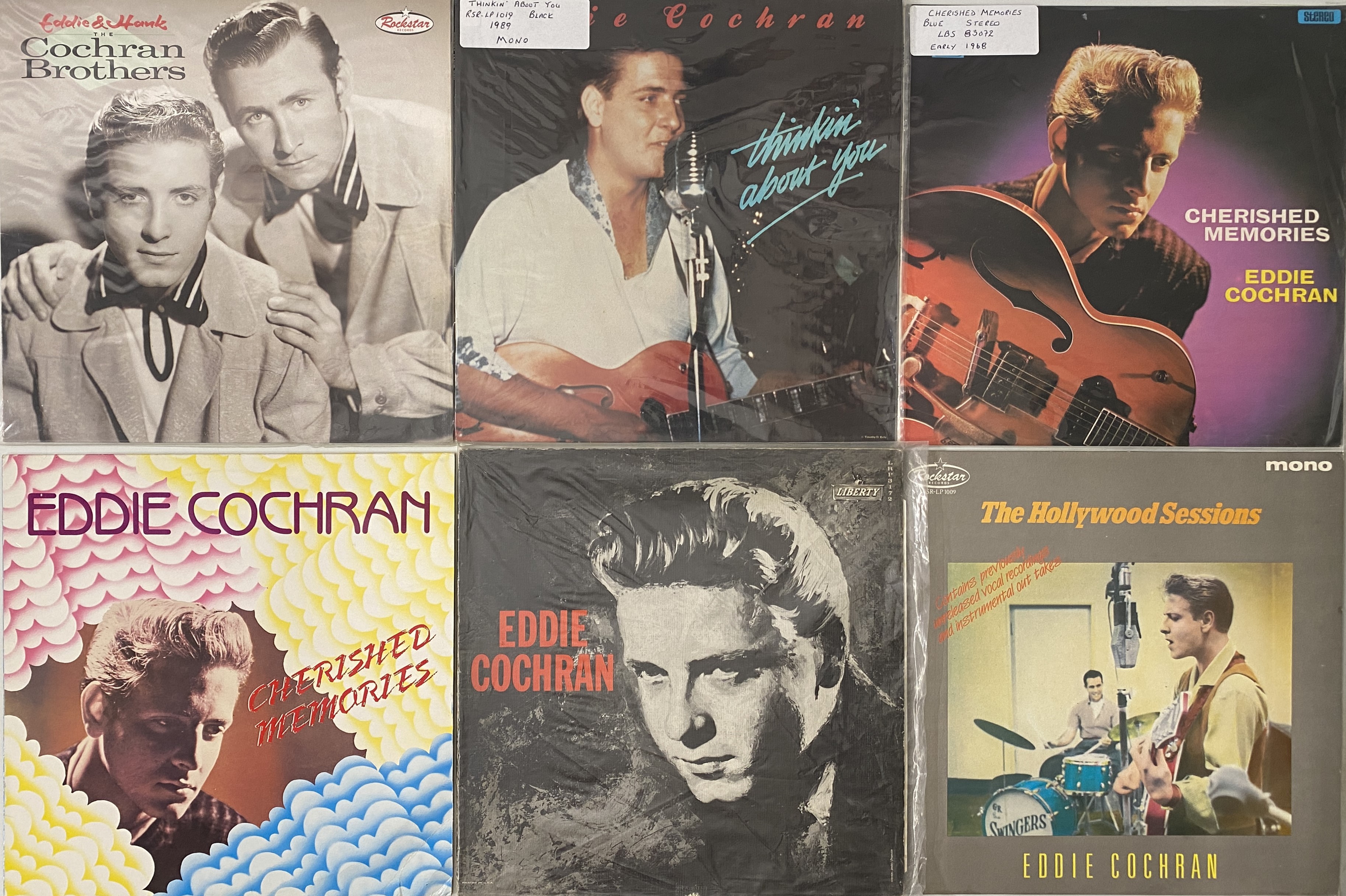 Eddie Cochran 「Cherished Memories」LPレコード Cherished memories - Eddie Cochran - ( LP ) - セラー