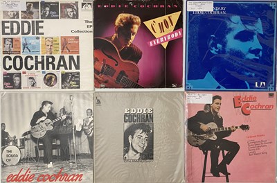 Lot 1064 - EDDIE COCHRAN - LP COLLECTION