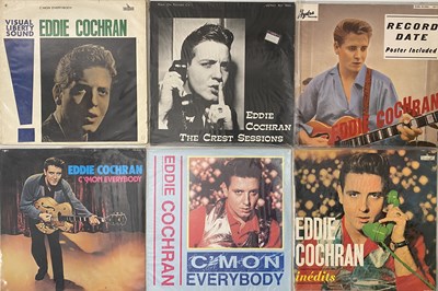 Lot 1064 - EDDIE COCHRAN - LP COLLECTION