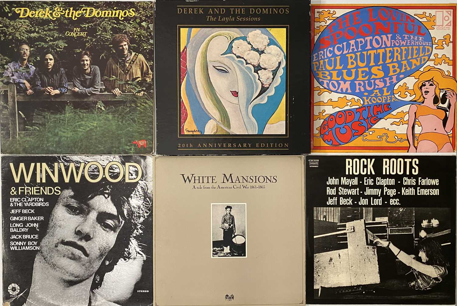 Lot 1067 - BLUES ROCK - LP COLLECTION