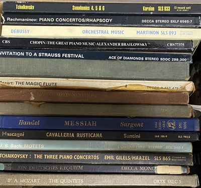 Lot 1073 - CLASSICAL - LPs / LP BOX SETS