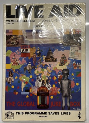 Lot 68 - PROGRAMME COLLECTION INC OASIS / ROLLING STONES / DOWNLOAD FEST ./ LIVE AID.