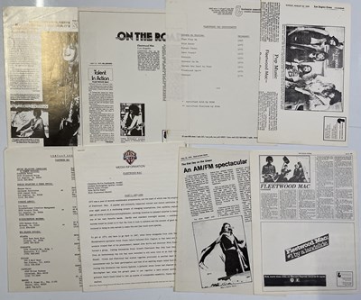 Lot 65 - FLEETWOOD MAC - ORIGINAL C 1970S PRESS KIT.