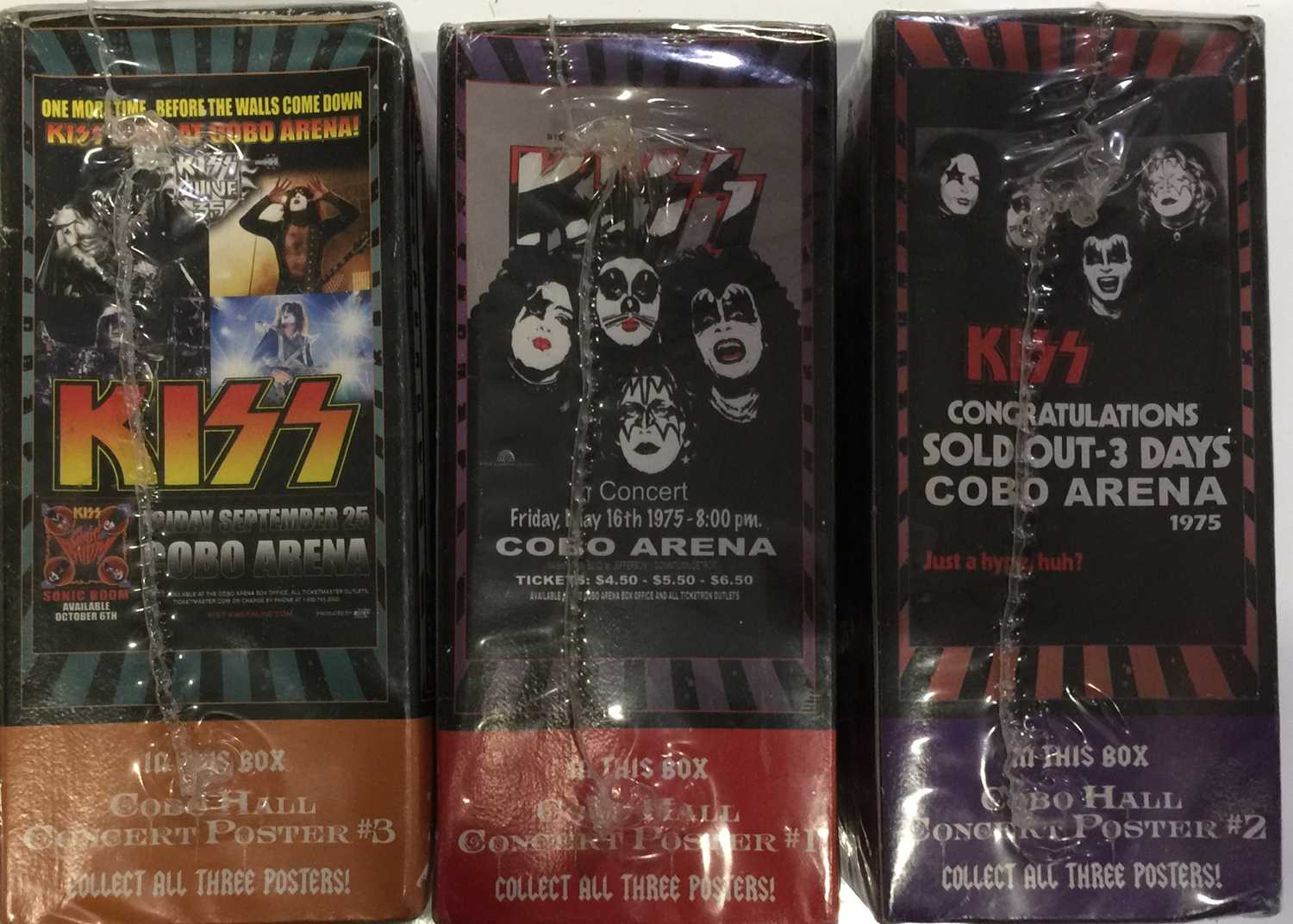 Lot 389 - KISS COLLECTABLES - SEALED TRADING CARD SETS.