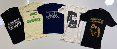 Lot 325 - HERMAN BROOD - A COLLECTION OF ORIGINAL VINTAGE T-SHIRTS.