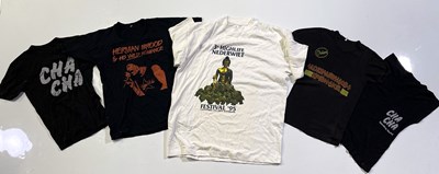 Lot 21600326 - HERMAN BROOD - A COLLECTION OF ORIGINAL VINTAGE T-SHIRTS.