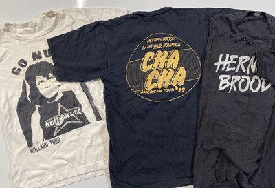 Lot 328 - HERMAN BROOD - A COLLECTION OF ORIGINAL VINTAGE T-SHIRTS.