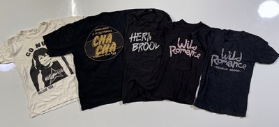 Lot 328 - HERMAN BROOD - A COLLECTION OF ORIGINAL VINTAGE T-SHIRTS.