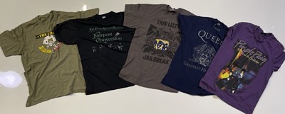 Lot 329 - MUSIC T-SHIRTS - CLASSIC ROCK.