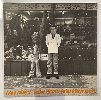 Lot 299 - IAN DURY - SIGNED COPY OF 'NEW BOOTS..'.