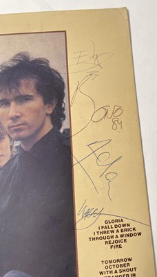 Lot 96 - U2 - FULLY SIGNED COPY OF OCTOBER.