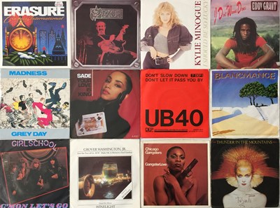 Lot 1093 - ROCK & POP 7" COLLECTION. Quality, diverse collection of around 350 x 7"