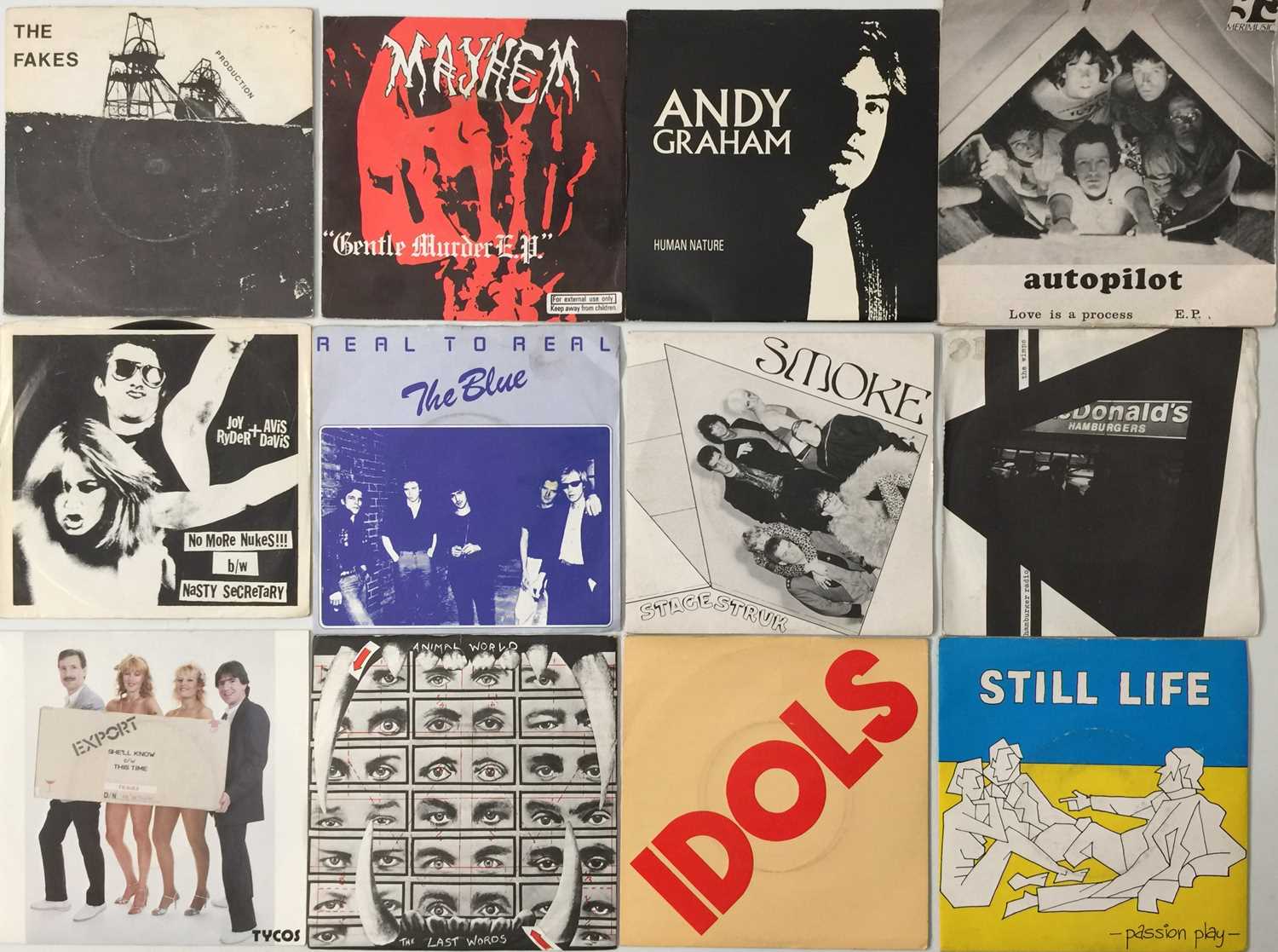 Lot 1099 - PUNK/NEW WAVE/ALT 7" COLLECTION (WITH RARITIES)