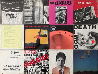 Lot 1099 - PUNK/NEW WAVE/ALT 7" COLLECTION (WITH RARITIES)