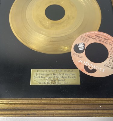 Lot 103 - JAMES BROWN - ORIGINAL RADIO STATION PRESENTATION DISC.