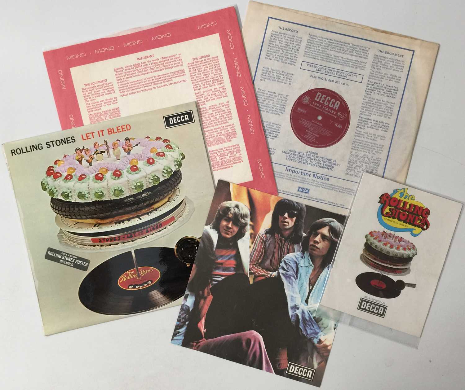 Lot 101 - THE ROLLING STONES - LET IT BLEED LP