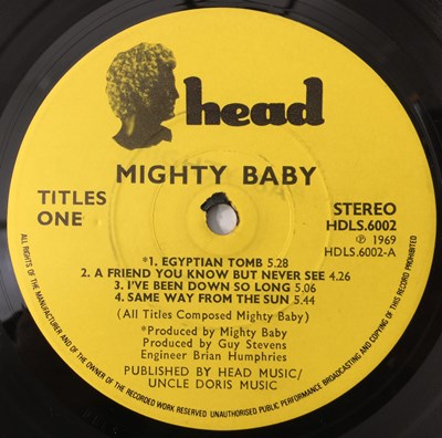 Lot 307 - MIGHTY BABY - S/T LP (UK STEREO ORIGINAL - HEAD - HDLS 6002)