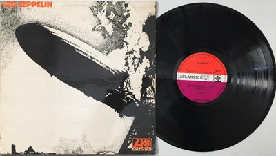 Lot 311 - LED ZEPPELIN - S/T LP (UK PLUM/ RED ATLANTIC - SUPERHYPE/ CORRECTED MATRIX - 588171)