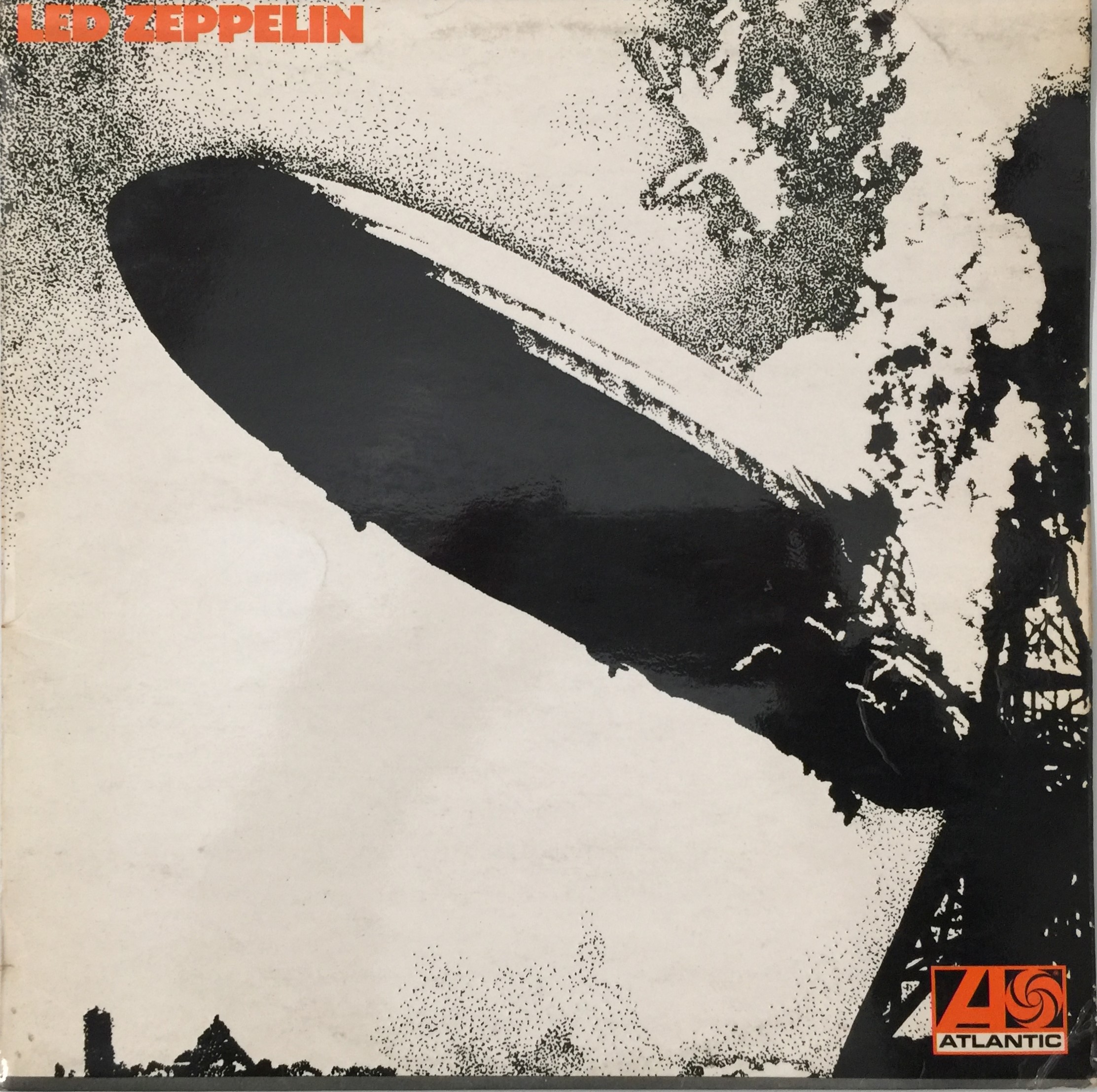 Lot 311 - LED ZEPPELIN - S/T LP (UK PLUM/ RED ATLANTIC