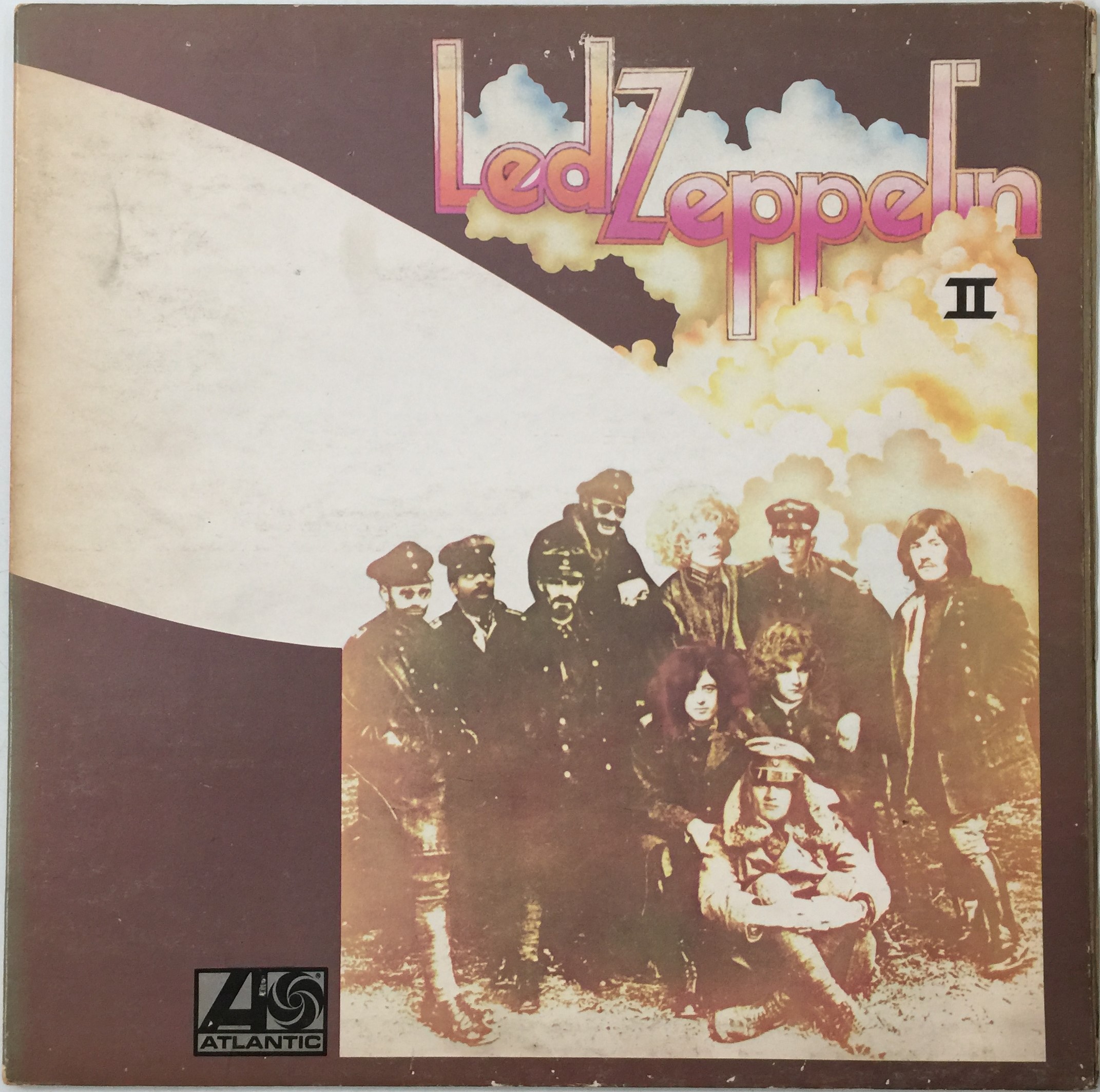 Lot 312 - LED ZEPPELIN - II LP (PLUM/ RED - WRECK