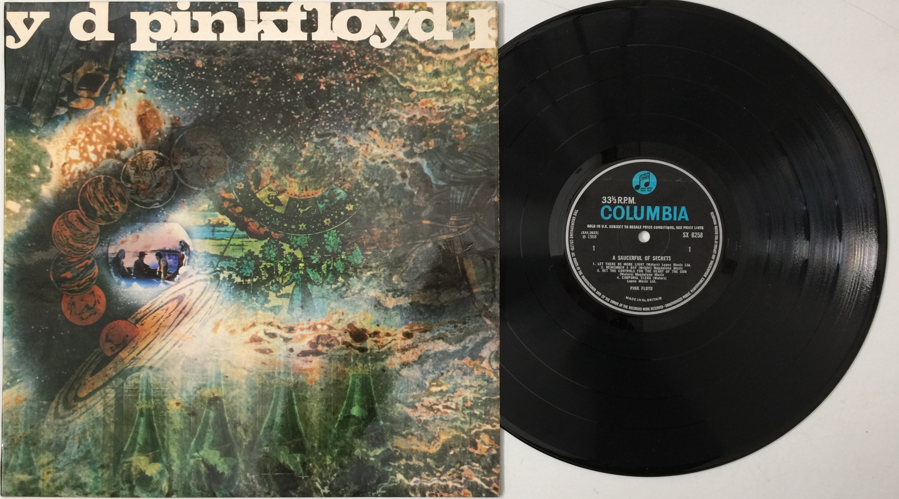 Pink Floyd Memorabilia for Sale at Online Auction