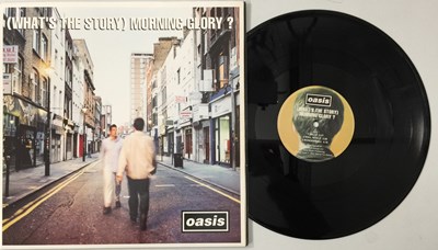 Lot 319 - OASIS - (WHAT'S THE STORY) MORNING GLOSY LP (UK DAMONT - CREATION CRE LP189)
