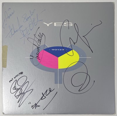 Lot 99 - YES - A FULLY SIGNED LP.
