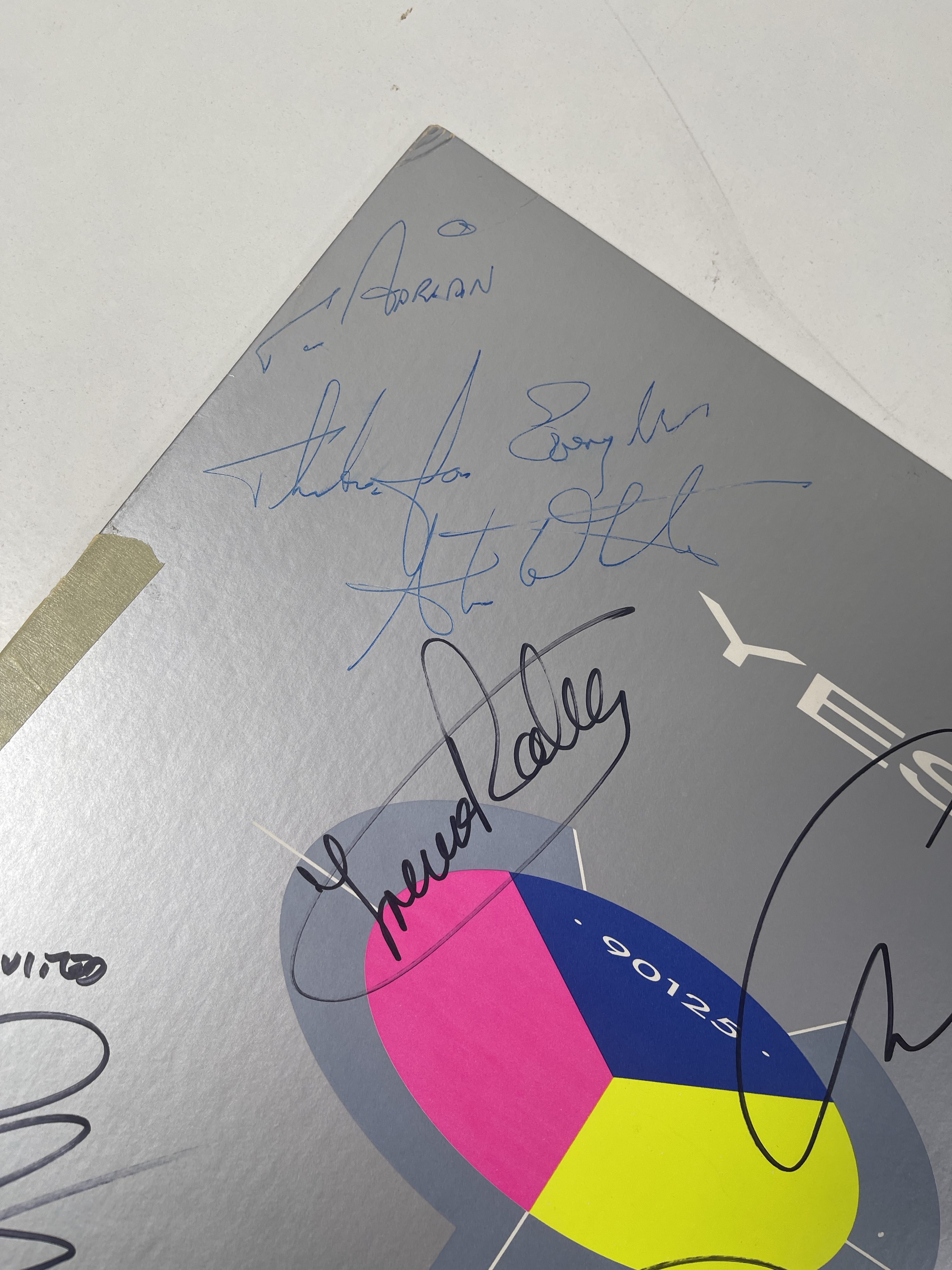 Lot 99 - YES - A FULLY SIGNED LP.